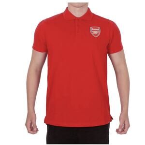 Arsenal Football Club Official Soccer Mens Crest Polo Shirt Size XXL